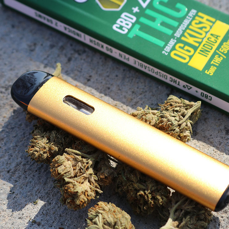Orange Vape on Kush