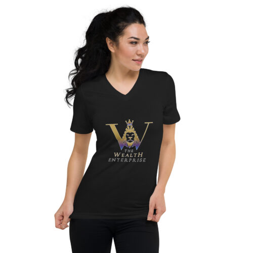 The Wealth Enterprise Women's V-neck T-shirt