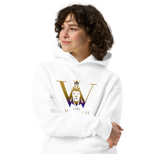 The Wealth Enterprise Unisex Oversized Hoodie - White